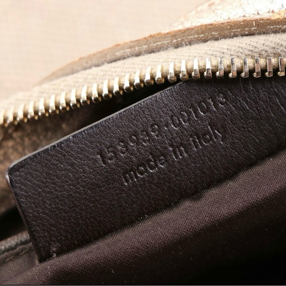 Vintage Yves Saint Laurent canvas hobo purse - Picture 5 of 13